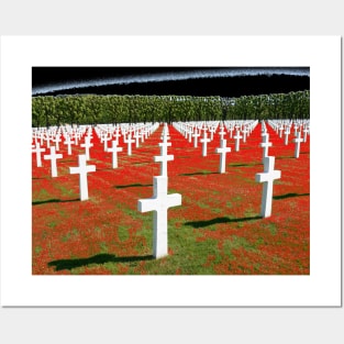 Military cemetery Posters and Art